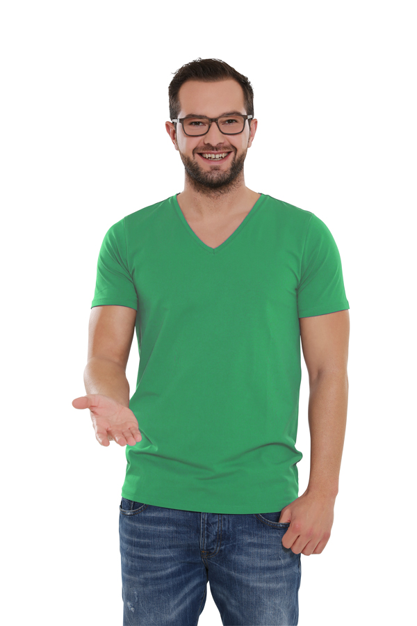 Basic Shirt kurzarm (Pinie)