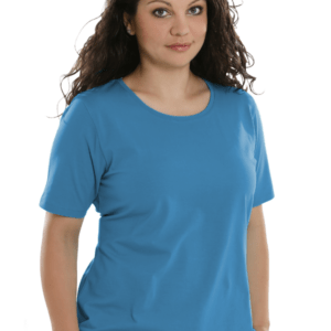 Basic Shirt kurzarm (Blue)