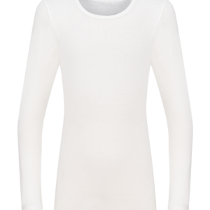 Fairtrade Kinderhemd langarm (White)