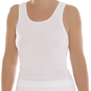 Unterhemd aus Feinripp-Qualität (Weiss)