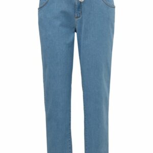 TRIANGLE Stoffhose Curvy: Jeans mit Tunnelzugbund Logo