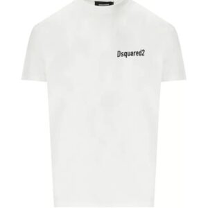 Dsquared2 T-Shirt aus weißer Baumwolle