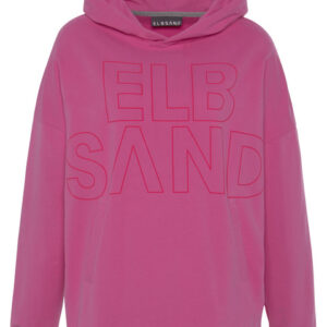 ELBSAND Kapuzensweatshirt Damen pink Gr.L (40)