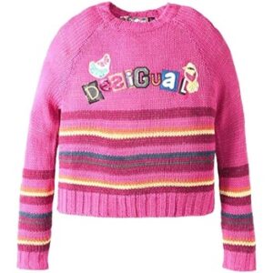 Desigual  Kinder-Sweatshirt -  Rosa In Mädchengrößen erhältlich 8 Jahre.  Jetzt -  von Desigual  auf Spartoo.de versandkostenfrei bestellen! 5% Rabatt mit Code: 5JULDE