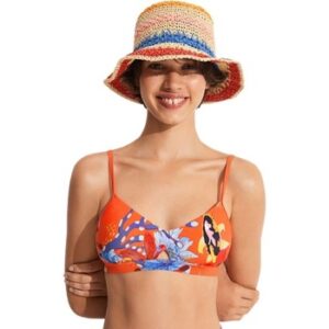 Desigual  Bikini Ober- und Unterteile 22SWMK17  Orange In Damengrößen erhältlich. EU S