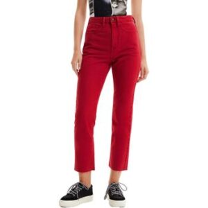 Desigual  Straight Leg Jeans 22WWDD09  Rot In Damengrößen erhältlich. EU S