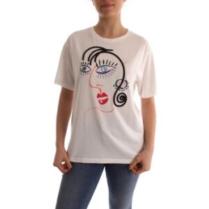 Desigual  T-Shirt 23SWTKBU  Weiss In Damengrößen erhältlich. EU S