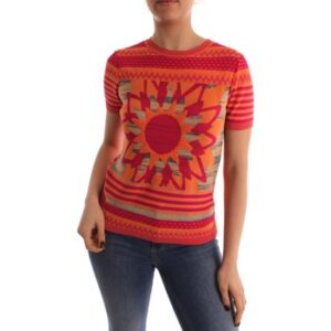 Desigual  T-Shirt 23SWTKAD  Orange In Damengrößen erhältlich. EU XXL