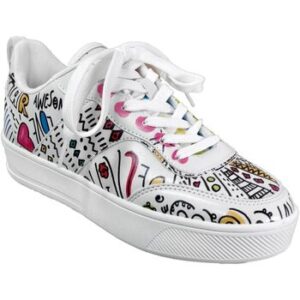 Desigual  Sneaker Fancy lettering  Multicolor In Damengrößen erhältlich. 37
