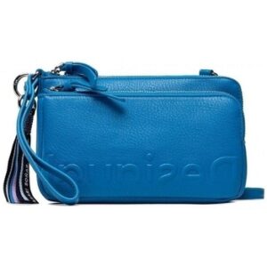 Desigual  Handtaschen MONE_HALF LOGO 22_LINDA  Blau In Damengrößen erhältlich. Einheitsgrösse.  Jetzt MONE_HALF LOGO 22_LINDA  von Desigual  auf Spartoo.de versandkostenfrei bestellen! 5% Rabatt mit Code: 5JULDE