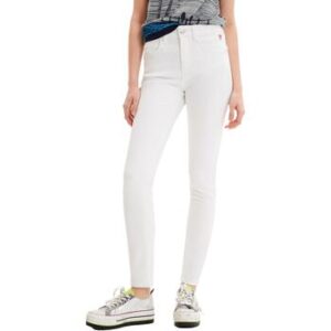 Desigual  Slim Fit Jeans 23SWDD21  Weiss In Damengrößen erhältlich. EU S
