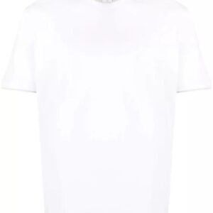 Weißes Baumwoll-T-Shirt