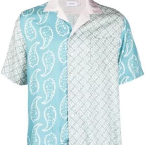 Dieses Hemd von RHUDE ist mit einem Bandana-Muster verziert