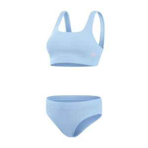 Stylischer Bikini für Strand und Schwimmbad -  Farbe: Blau; Gr: 40 - DE: 44; Highlights: Stretch; geeignet für Wassersport; Material: Hauptmaterial: 75% Polyamid