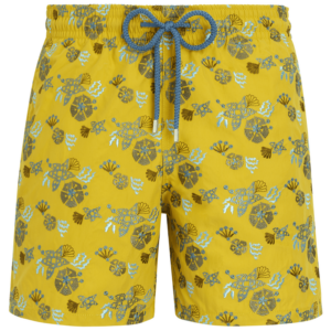 Embroidered men swim shorts