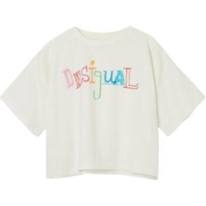 Desigual  T-Shirt für Kinder -  Weiss In Mädchengrößen erhältlich 8 Jahre