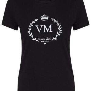 VIVE MARIA DAMEN T-SHIRTMarke: Vive MariaModell: Sweet Logo ShirtProdukt Nr.: 44287Farbe: schwarzHauptmaterial: 50% Baumwolle