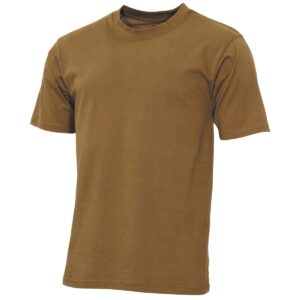 Bequemes und strapazierfähiges T-Shirt in hochwertigen Farben und guter Verarbeitung. - modisches Army T-Shirt - verstärkter Rundhals - Reaktivdruck - Single Jersey Material: 100%25 Baumwolle 140-145 g/m²