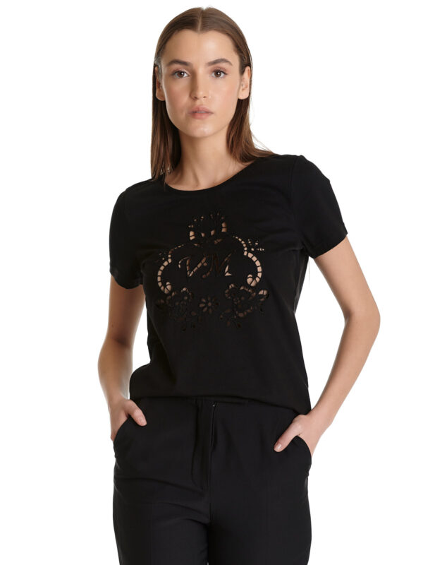 VIVE MARIA DAMEN T-SHIRTMarke: Vive MariaModell: Logo Dream ShirtProdukt Nr.: 45635Farbe: schwarzHauptmaterial: 50% Baumwolle