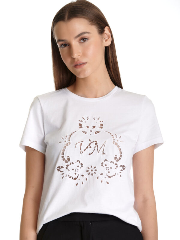 VIVE MARIA DAMEN T-SHIRTMarke: Vive MariaModell: Logo Dream ShirtProdukt Nr.: 45636Farbe: weissHauptmaterial: 50% Baumwolle