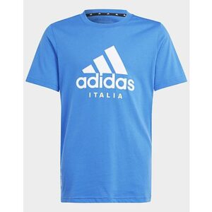 Feier die italienische Nationalelf mit klassischem adidas Style. Der Teamname vorne auf diesem Fußballshirt für Kinder und Teens zeigt