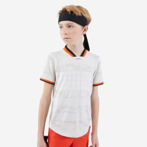 Dieses nahtlose Tennis-T-Shirt für Kinder kannst du das ganze Jahr über bei Matches und Training tragen.