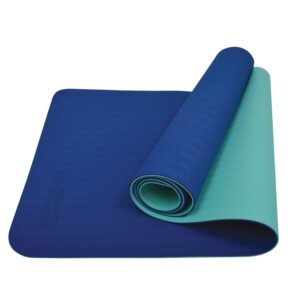 Die hochwertige Bicolor Yogamatte von Schildkröt ist der ideale Begleiter für deine Yoga-Übungen - wo immer du  trainierst! Die extrem rutschfeste Mate verfügt über eine hochwertig-strukturierte Oberfläche